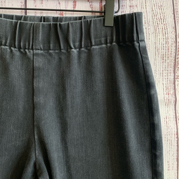 Faded Black “”Metro” Pull On Slim Leg Jeans • Tall { Soft Surroundings } - Picture 4 of 10